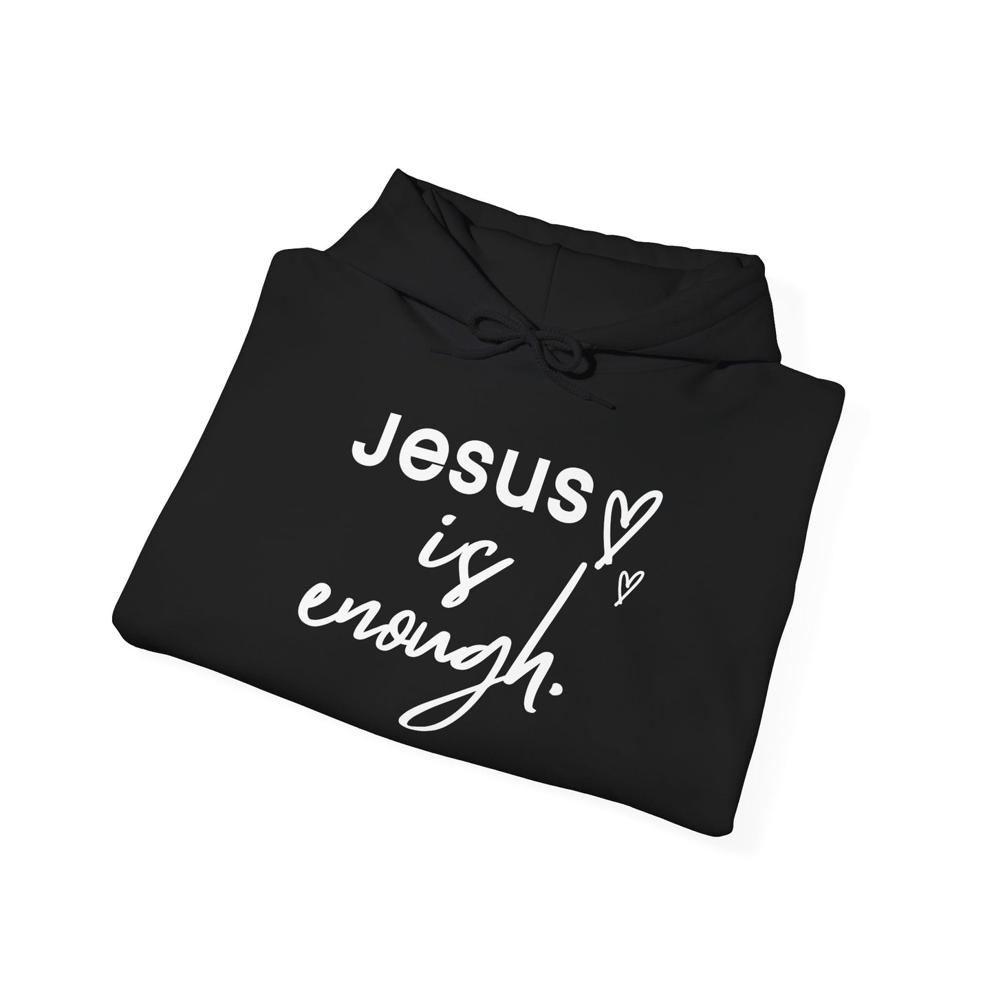 Jesus is Enough Hoodie - Comfortable Faith-Inspired Sweatshirt
