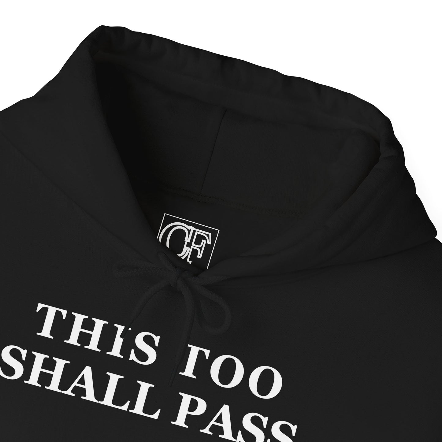 The Passing Storm – 'This Too Shall Pass' Inspirational Hoodie