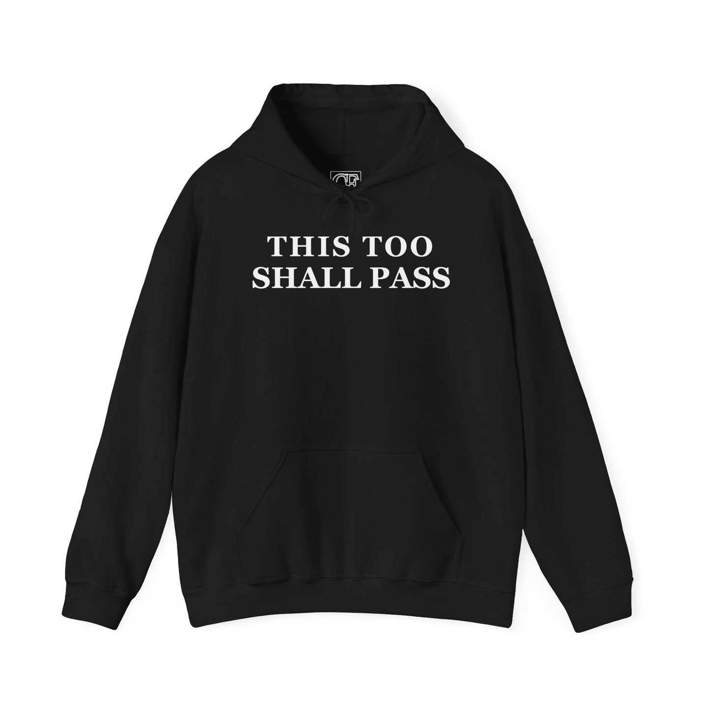 The Passing Storm – 'This Too Shall Pass' Inspirational Hoodie
