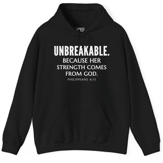Unbreakable Strength from God - Inspirational Sweatshirt