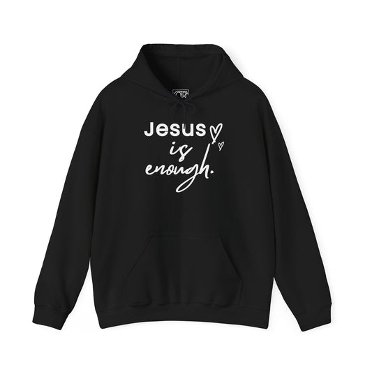 Jesus is Enough Hoodie - Comfortable Faith-Inspired Sweatshirt