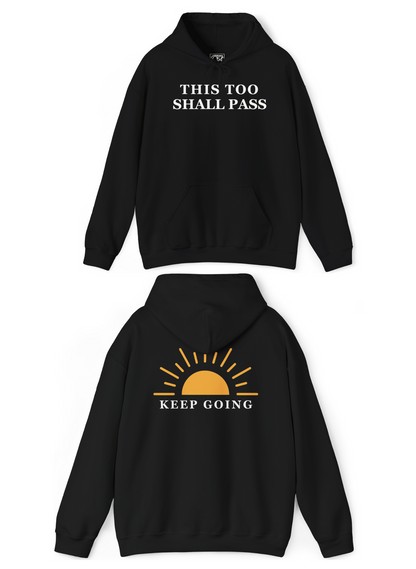 The Passing Storm – 'This Too Shall Pass' Inspirational Hoodie