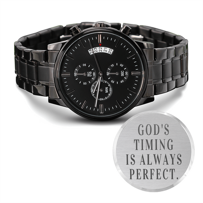 GOD'S TIMING IS ALWAYS PERFECT - Watch for men