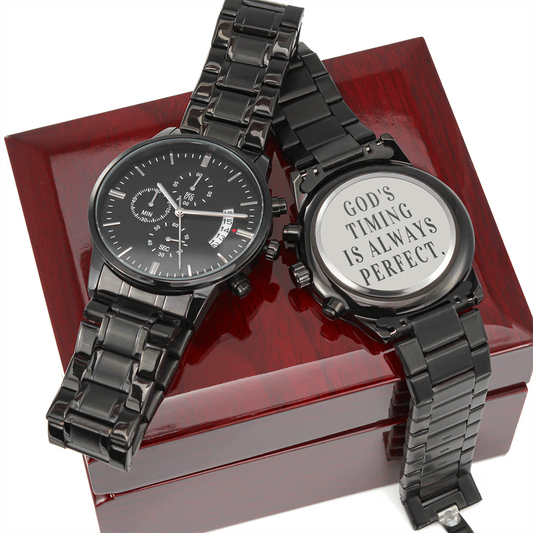 GOD'S TIMING IS ALWAYS PERFECT - Watch for men