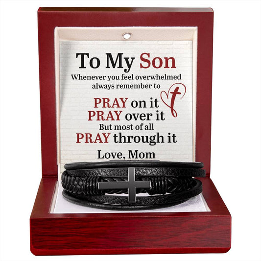 [Almost Sold Out] Pray through it my Son - Faith Bracelet
