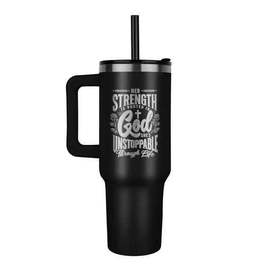 Fueled by Faith Tumbler